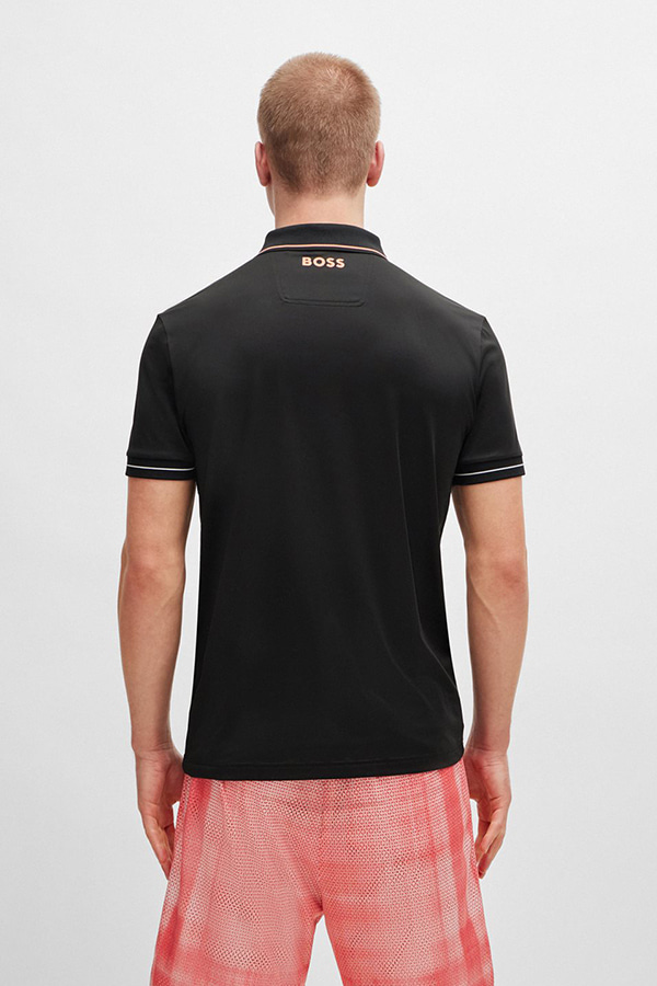 ΜΠΛΟΥΖΑ POLO BOSS - 002 ΜΑΥΡΟ